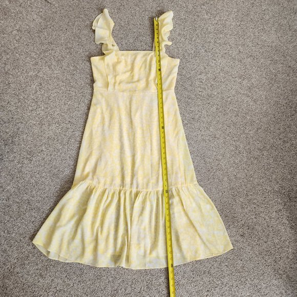 NWT BCBG Paris Women's Ruffle Midi Dress Size M (8-10) - Picture 6 of 9